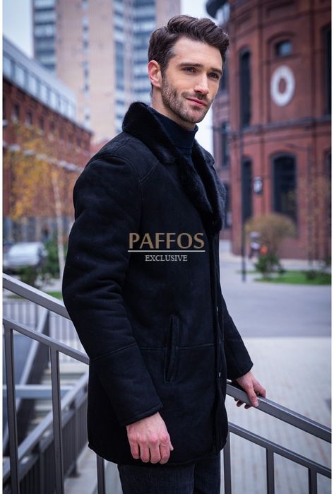 Замшевая Дубленка Мужская