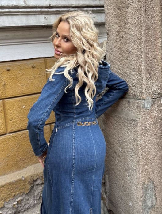 Джофра дълга рокля