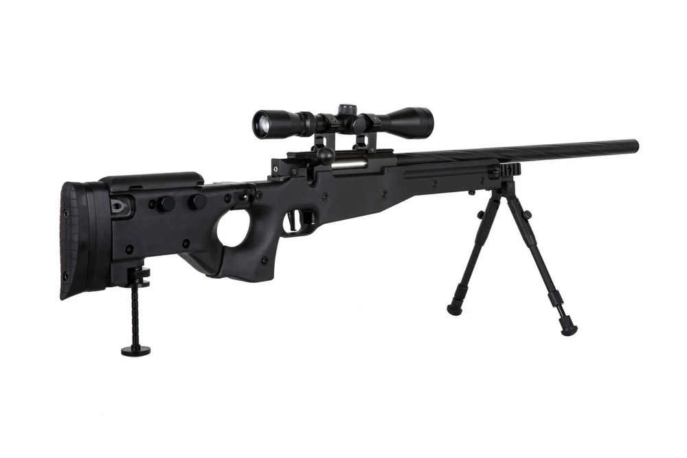 Sniper Airsoft Puterinic S14 EDGE cu Luneta  si  Bipod