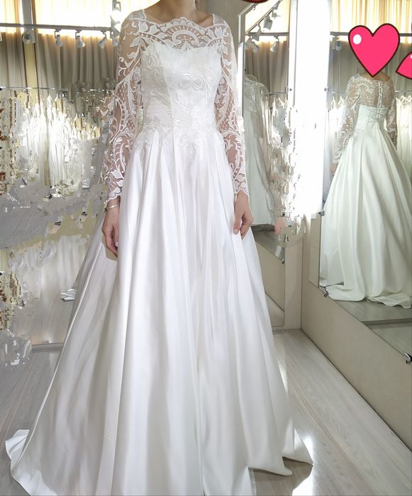 Свадебное платье, элегантное