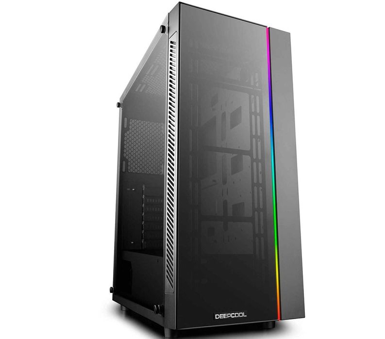 Carcasa PC DeepCool Matrexx 55 V3 + 3 Ventilatoare Be Quiet - 120mm Mid Tower ATX 440x210x480mm