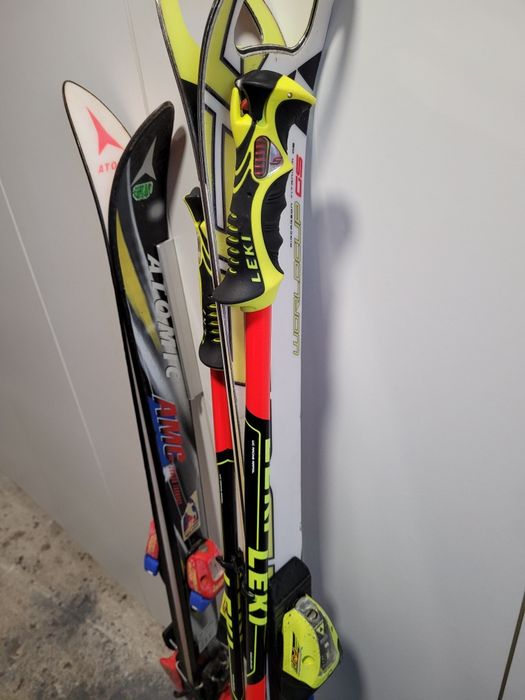 Schiuri Fisher Ricardo Titanium GS,139cm +Atomic Junior,129 cm