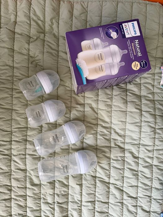 Шишета за хранене NUK, Philips Avent