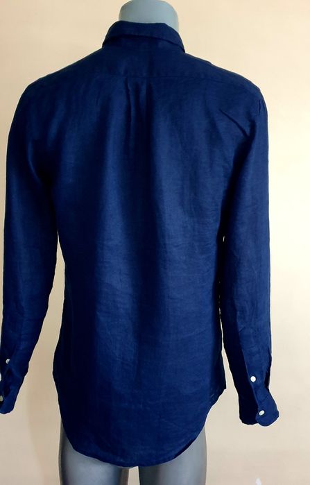 POLO Ralph Lauren Len/ Лен Slim Fit Mens Size S НОВО! ОРИГИНАЛ! Мъжка Ленена Риза.