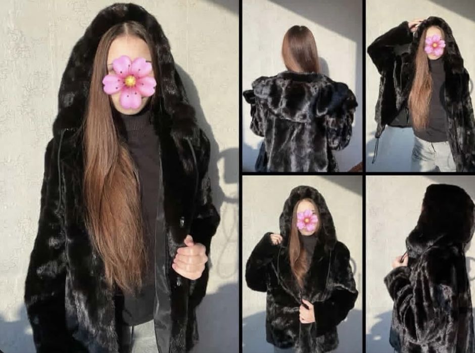 Шуба натуральная норка