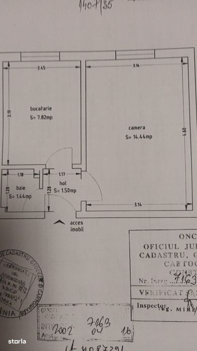 Garsoniera decomandata Palas