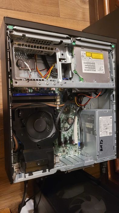PC HP EliteDesk 705 G2 SFF si Kit Retro Gigabyte G41MT-S2P+ Core(TM)2 Duo E8400+2 Gb RAM