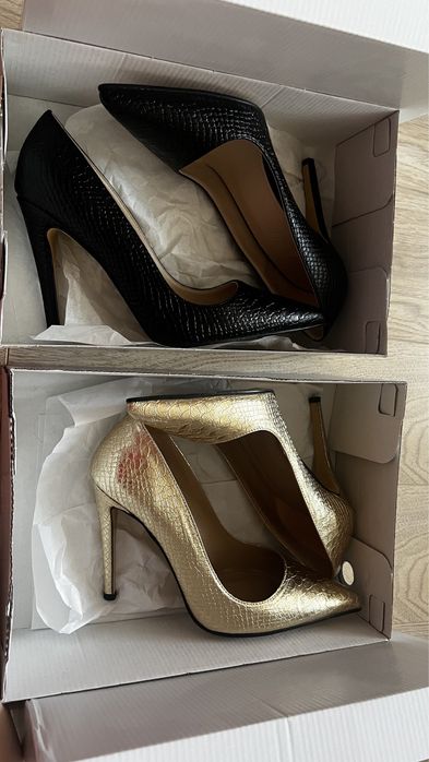 Туфли лодочки черный