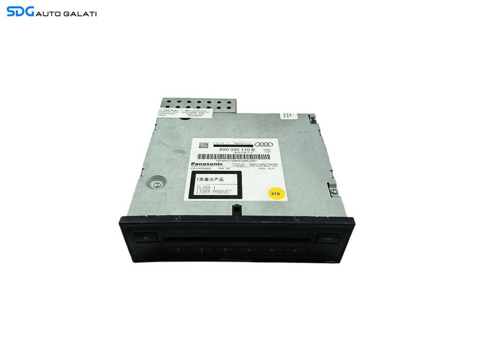 Unitate Radio CD Player Panasonic Audi Q5 8R 2008 - 2012 Cod 8X0035110B [L6697]