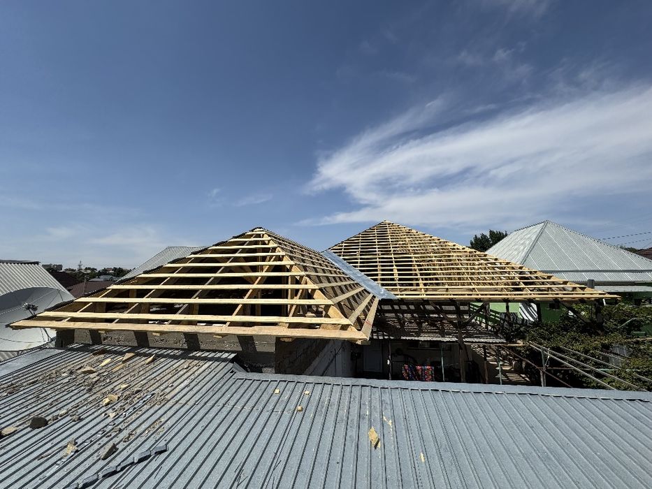 Кровля крыш , ремонт крыш, Навесы.