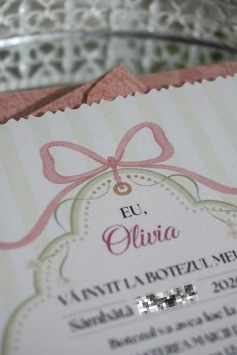 Invitații nuntă/botez