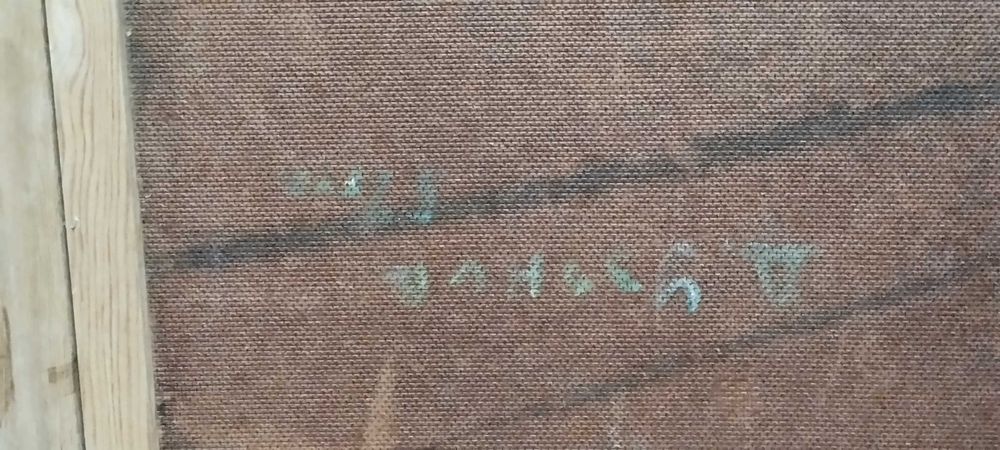 Маслена картина на Дечко Узунов 1957