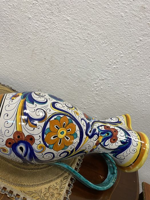 Голяма италианска порцеланова ваза