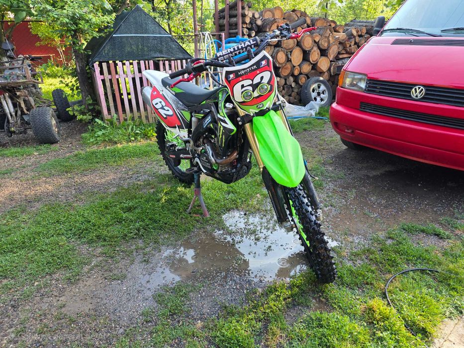 Kawasaki KX450F 2012 (Injecție)+Pachet Piese/Anvelope/Carene/Ambreiaj