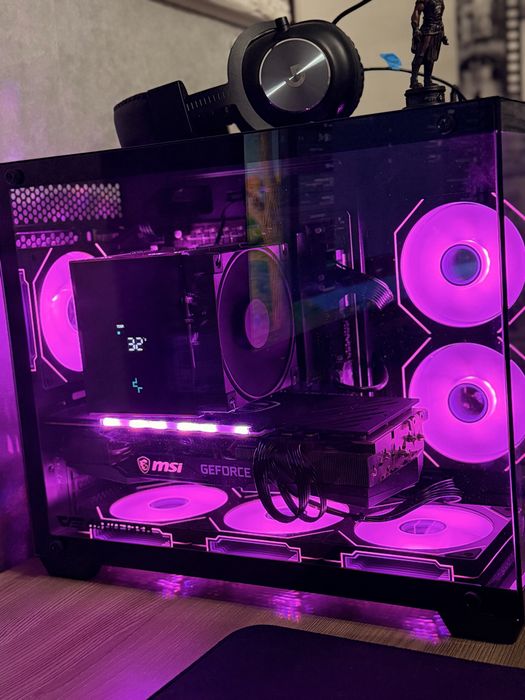Геймърски компютър – i7-14700KF / RTX 3070 / 32GB RAM / Wi-Fi