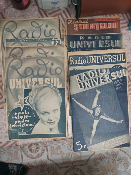 Reviste de radio vechi in stare buna