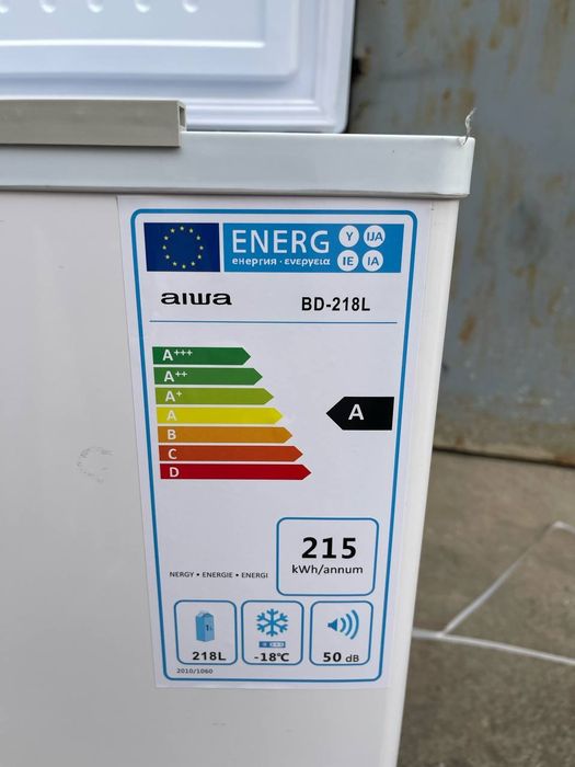 Морозильник AIWA 218 литров инвертор