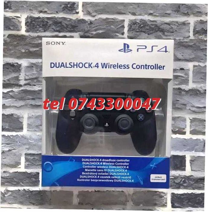 Controller Ps4 Wireless Negru Cutie Originala