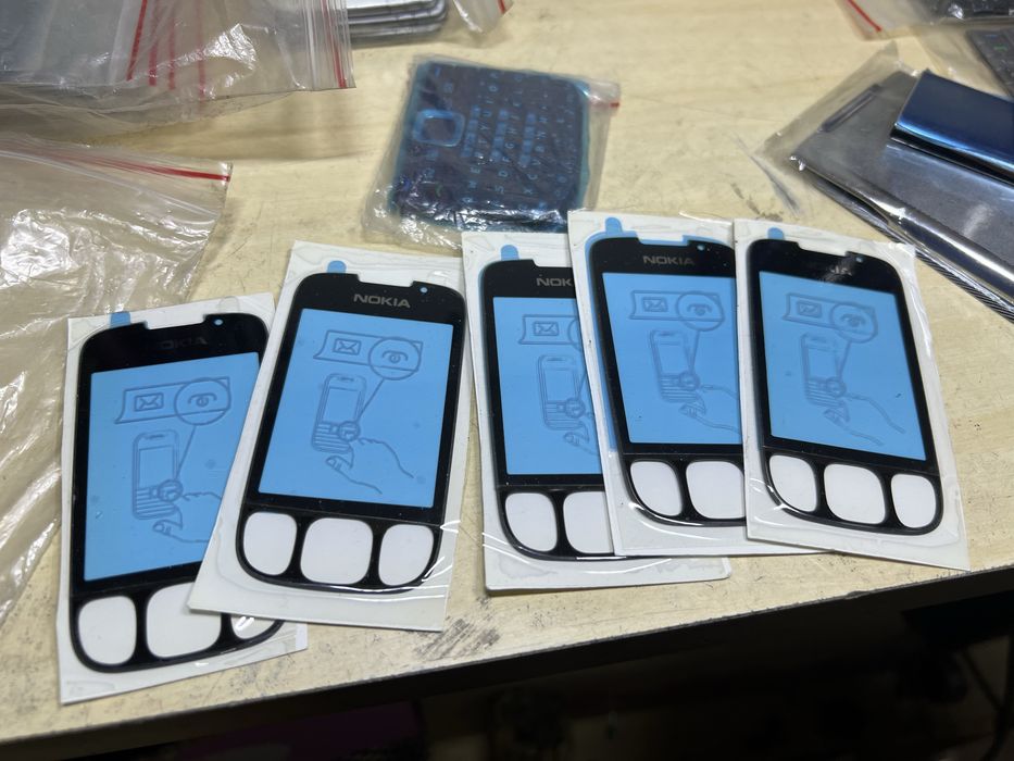 Разные кнопки стекла нокиа
