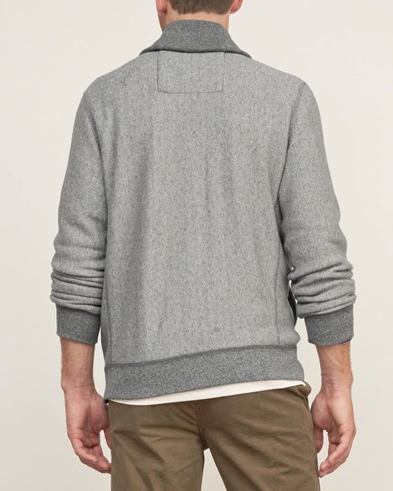 Abercrombie & Fitch Textured Shawl Cardigan Slim Fit XL