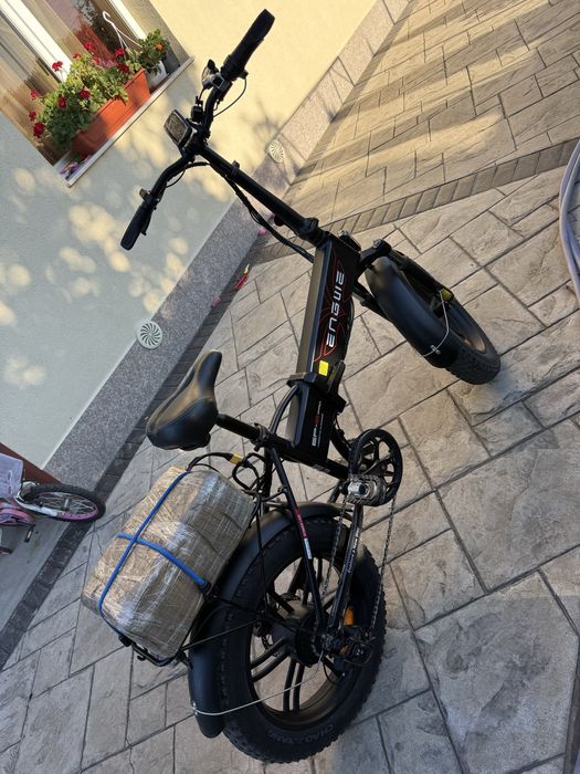 Bicicletă electrică ENGWE EP-2 Pro (fat bike, pliabilă) + baterie de rezervă