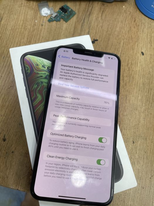 iPhone Xs max 256/dual sim