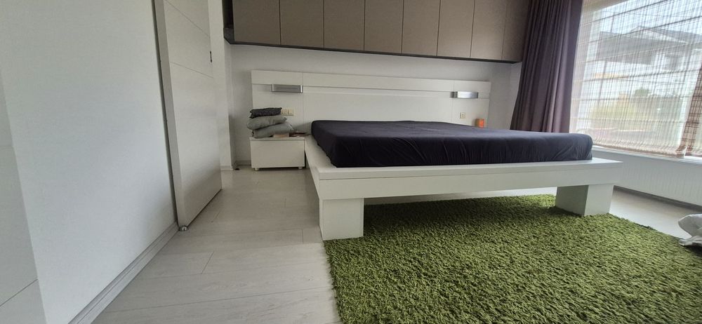 Vand ansamblu pat pentru saltea de 180x200