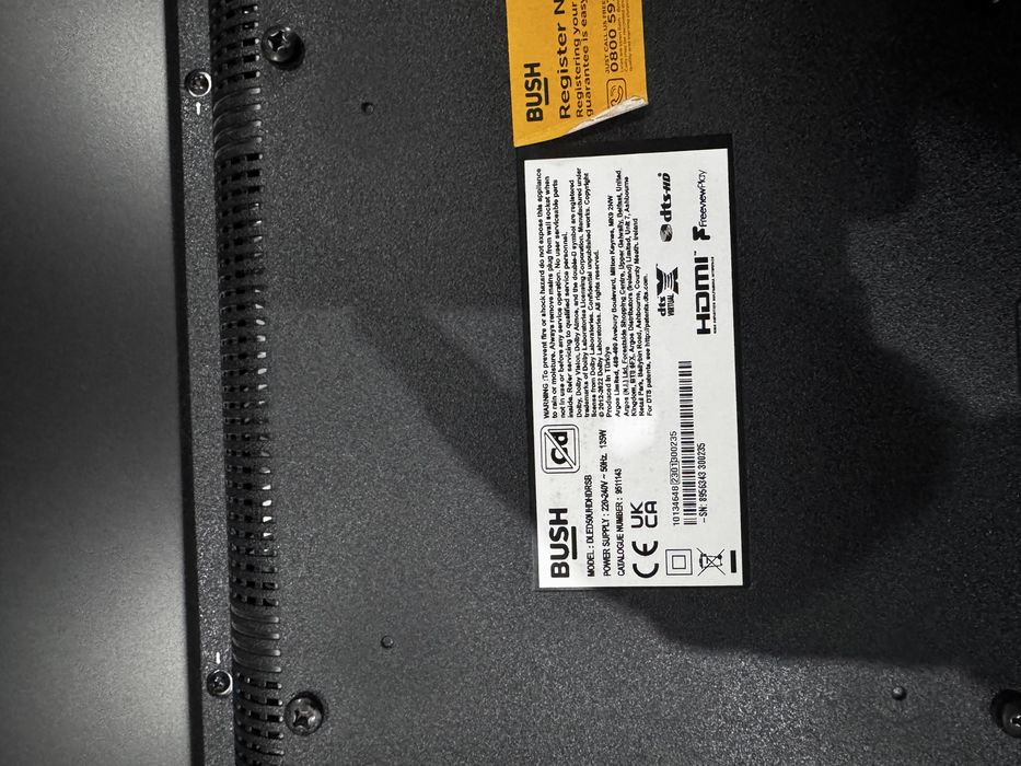 Televizor BUSH Smart TV 50” 4K UHD HDR – Netflix, YouTube