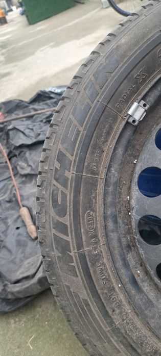 Janta tabla și cauciuc 205/55/16