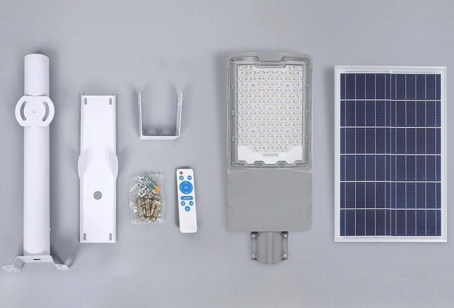 LED прожектор с солнечной панелью