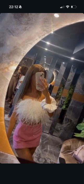 Топ с пера на Nicole collection