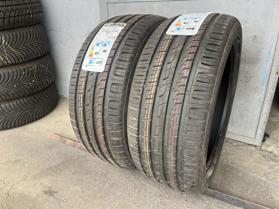 2 бр. нови летни гуми 245/40/19 Barum DOT 0818
