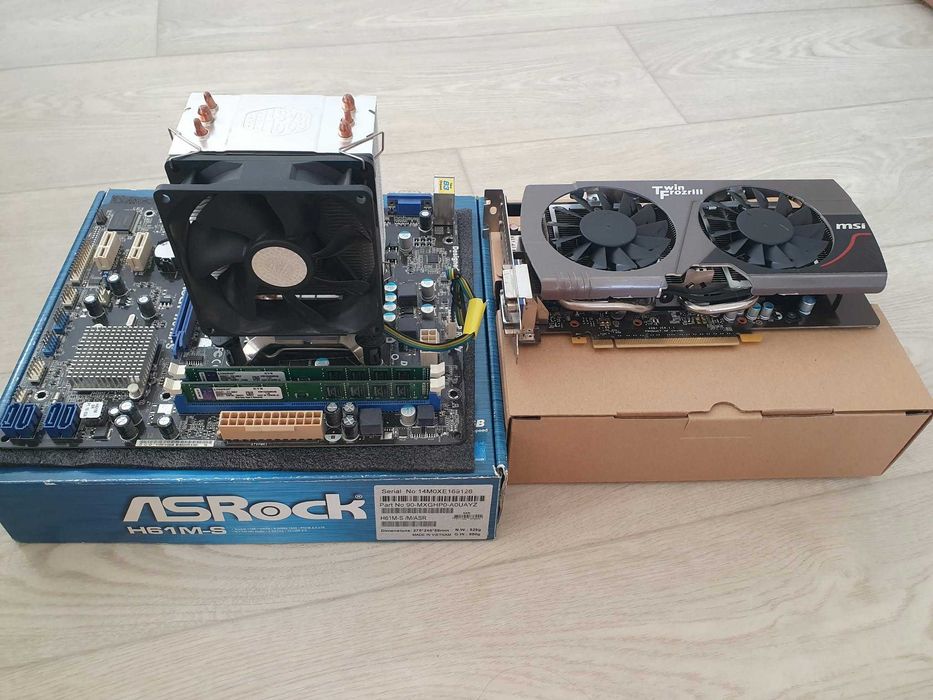 Kit intel i5 2400, gtx 660 + cooler