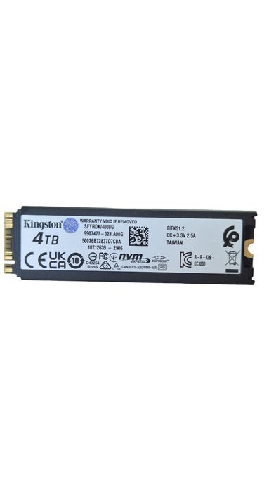 Vand Ssd Nvme M2 kingston fury renegade 4TB