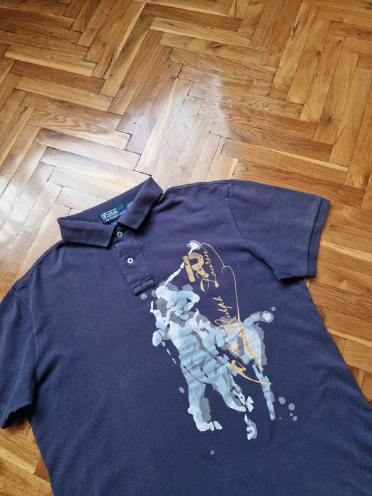 Страхотно мъжка тениска POLO RALPH LAUREN размер L