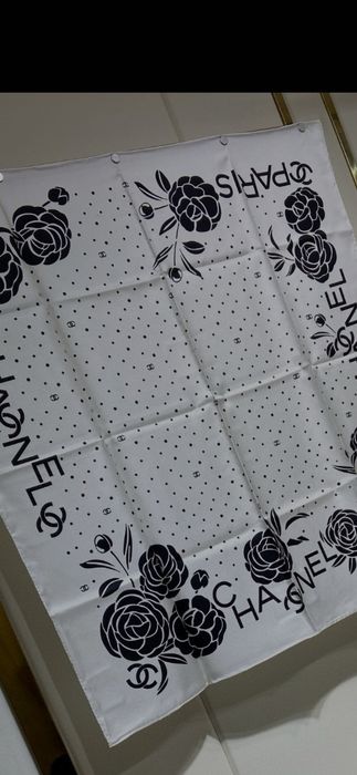Eșarfe Chanel model 2026, 100% mătase, 90×90cm, 2 modele