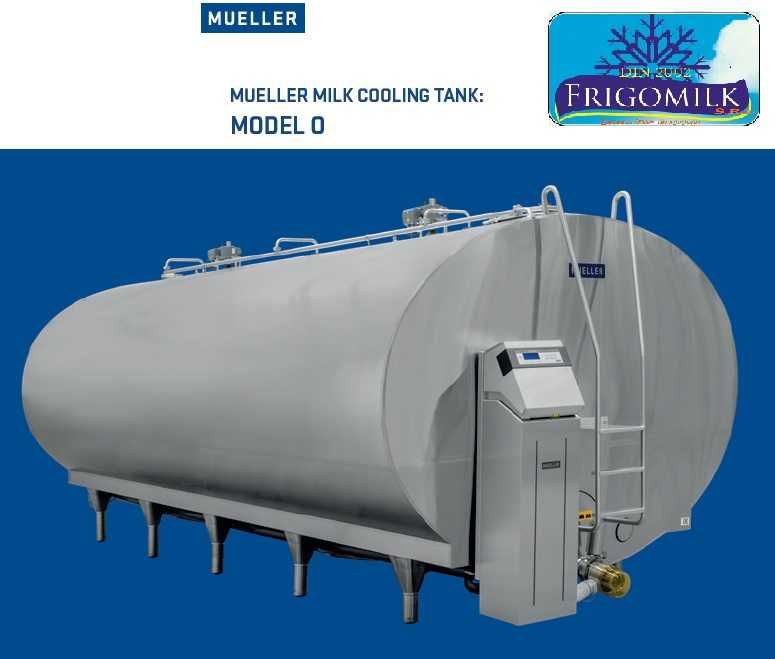 Tanc lapte MUELLER NOU sau SH , tip orizontal sau silo tanc vertical