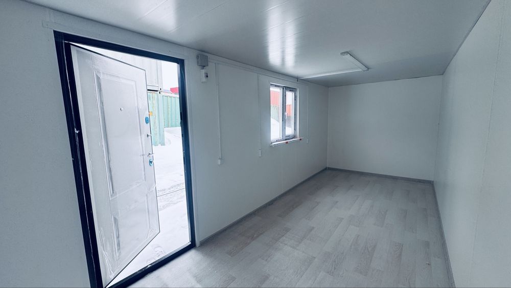 Утепленный контейнер, БЫТОВКИ, СТОЛОВАЯ, пустой КОНТЕЙНЕР