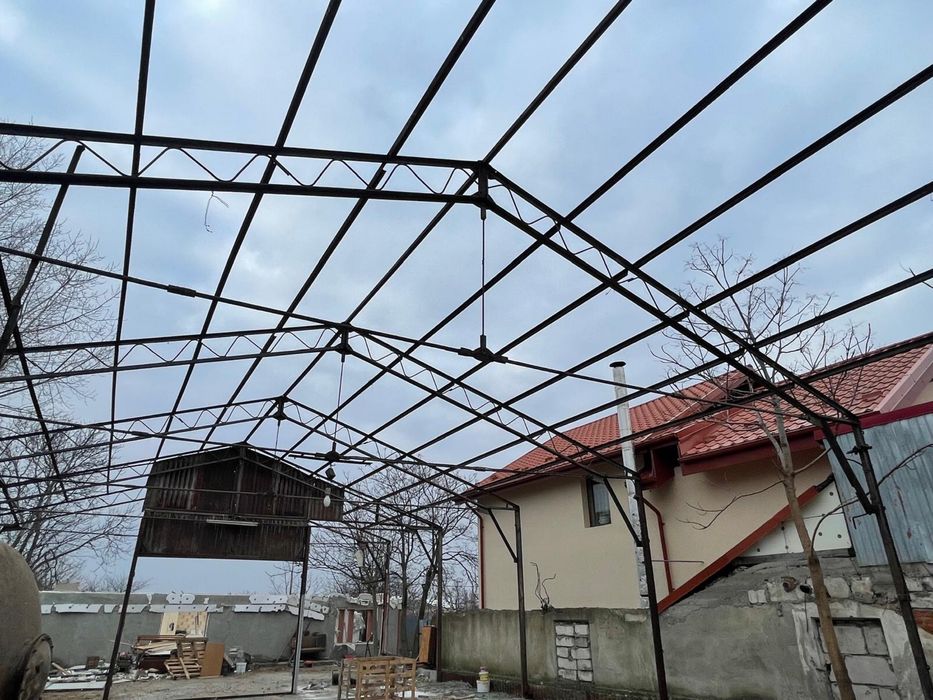 Structura metalica hala, saivan,