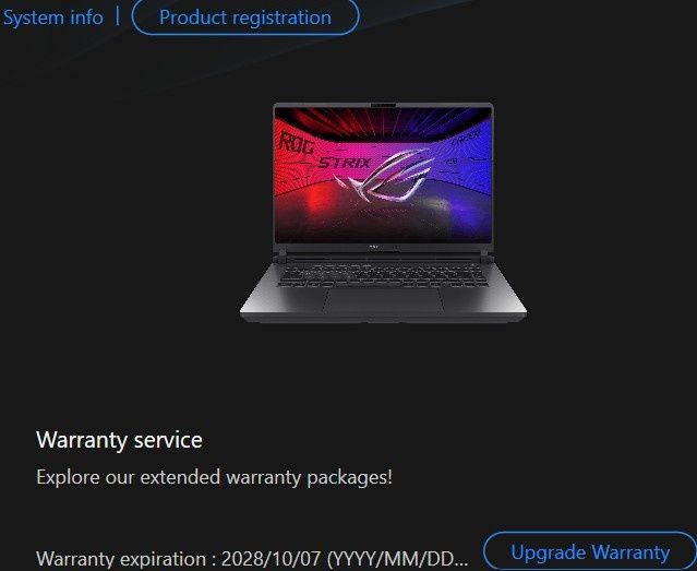ASUS ROG Strix G16 | RTX 5070Ti 12GB | Ultra 9 | 32GB | Гаранция