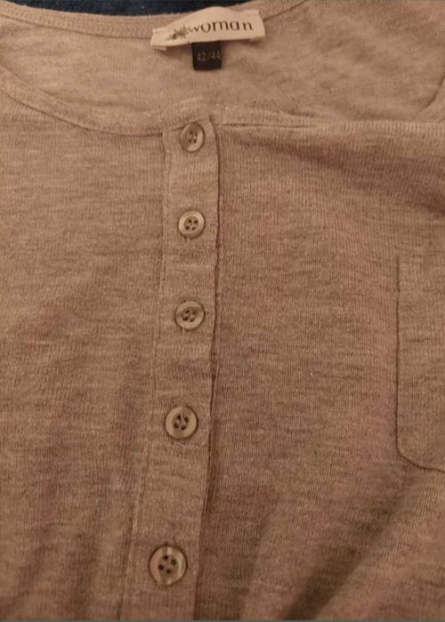 Bluza damă lungă tricot subțire