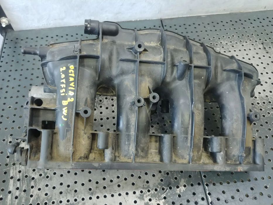 galerie admisie cu clapete si motoras  2.0 tfsi bwj  skoda octavia 2  06f133201p  06f133482b