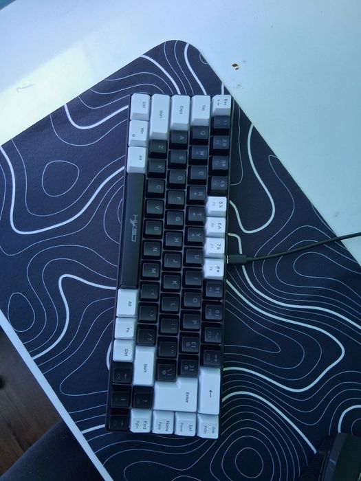 Мишка и клавиатура HXSJ с подложка