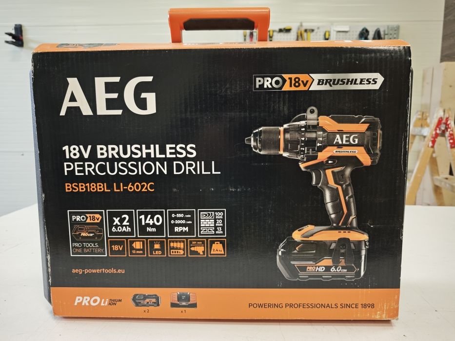 Винтоверт силов AEG 140 Nm.