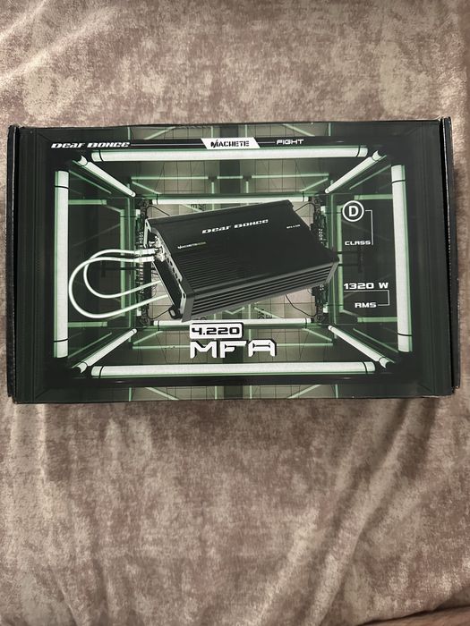 Amplificator audio deaf bounce mfa 4.220,4 canale ,1320w