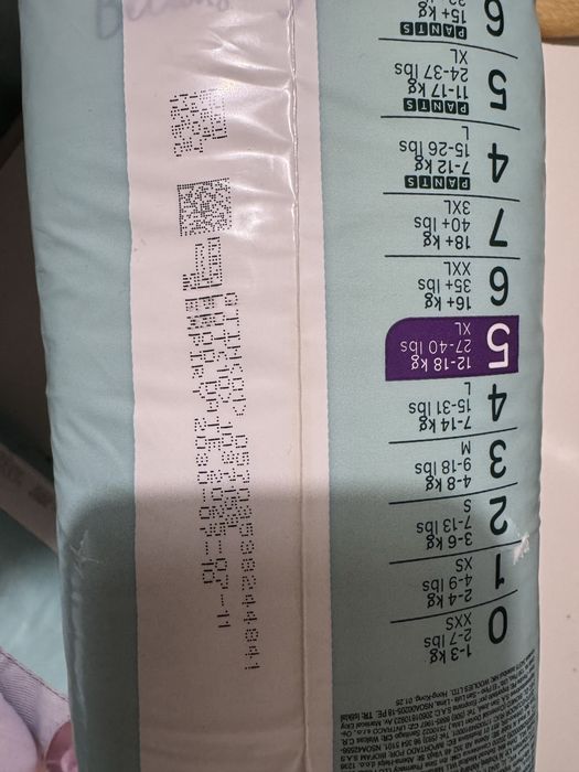 Lot pampersi Bambo Nature marimea 5 si 6