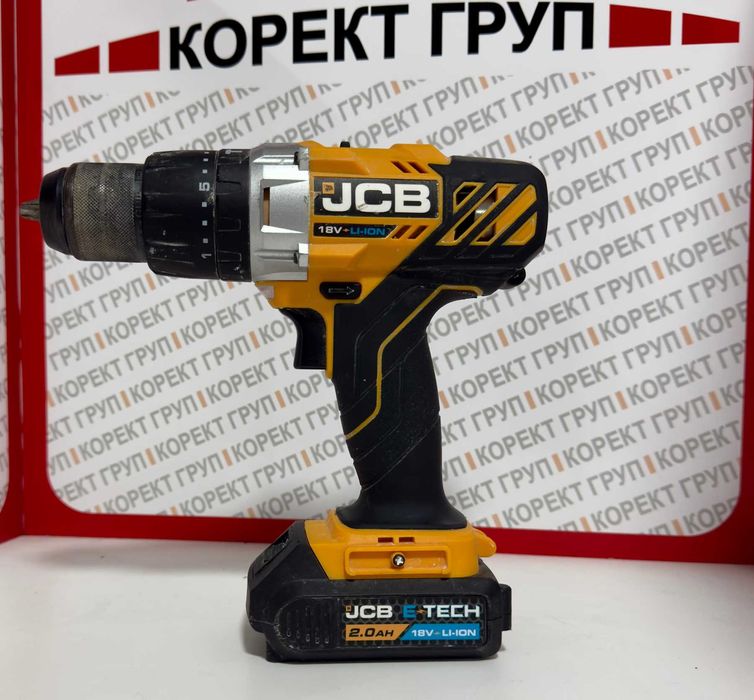 Акумулаторен ударно-пробивен винтоверт JCB 18CD-B-E