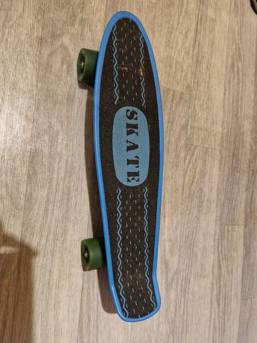 Скейт с силиконовыми колёсами