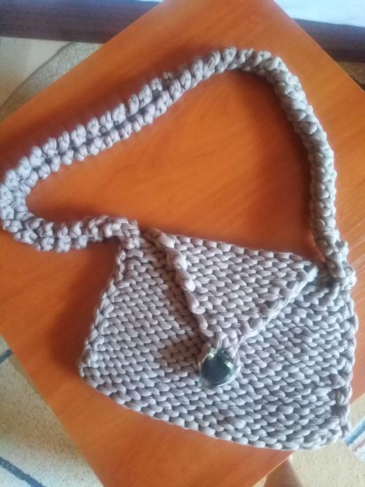 Плетена дамска чанта