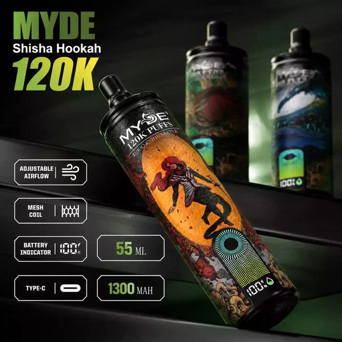 Vape myde 120k puffs mini-narghilea